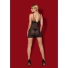 Wonderia chemise & thong black  S/M