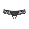 Laluna crotchless panties black L/XL