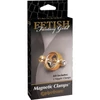 Fetish Fantasy Gold Magnetic Nipple Clamps