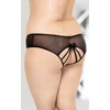 Panties 2468 - Plus Size - black    XL