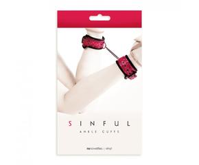 Sinful Ankle Cuffs Pink