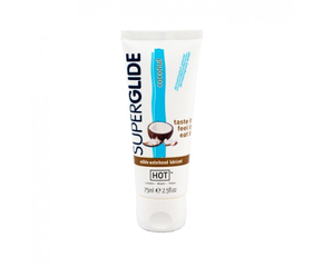 HOT Superglide edible lubricant waterbased - COCONUT - 75 ml