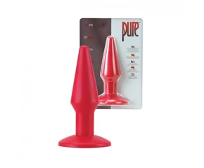 Pure Modern Butt Plug - Medium Red