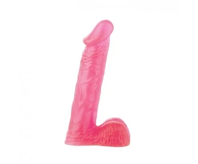 XSkin 8" PVC dong - Transparent Pink