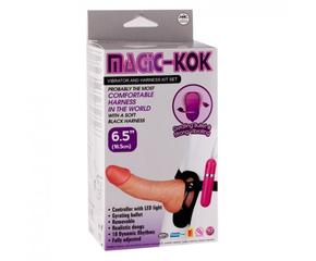 Magic-Kok Vibrator And Harness Kit