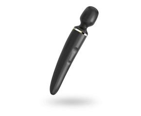Satisfyer Woman Wand - akkus, vízálló masszírozó vibrátor (fekete)
