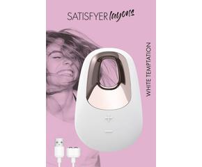 Satisfyer White Temptation - akkus csiklóvibrátor (fehér)