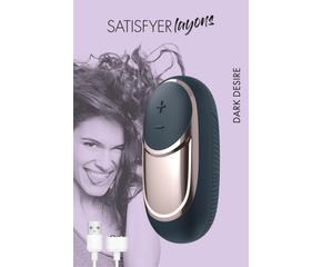 Satisfyer Dark Desire - akkus csiklóvibrátor (fekete)