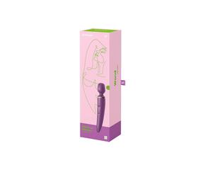 Satisfyer Wand-er Woman - akkus, vízálló masszírozó vibrátor (lila)