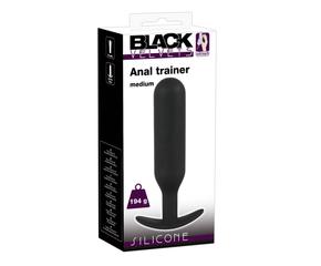 Black Velvet Anal Trainer - 194g-os anál dildó (fekete)