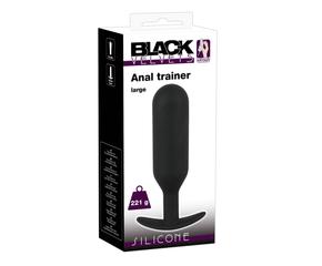 Black Velvet Anal Trainer - 221g-os anál dildó (fekete)