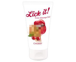 Lick it! - 2in1 ehető síkosító - cseresznye (50ml)