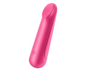 Satisfyer Ultra Power Bullet 3 - akkus, vízálló csikló vibrátor (piros)