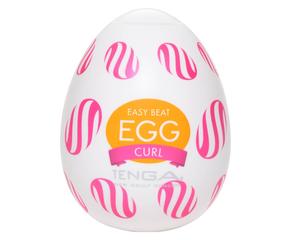 Tenga Egg Curl - maszturbációs tojás (1db)