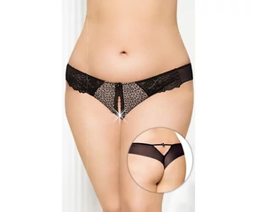G-string 2435 - Plus Size - panther XXXL