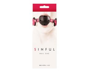 Sinful Ball Gag Pink