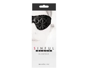 SINFUL szemtakaró fekete lakkozott
