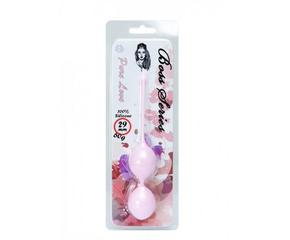 SILICONE KEGEL BALLS 29MM 60G LIGHT PINK - BOSS SERIES