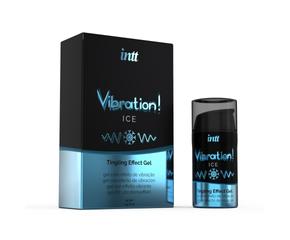 INTT VIBRATION ICE HŰSÍTŐ HATÁSÚ FOLYÉKONY VIBRÁTOR GÉL 15ML