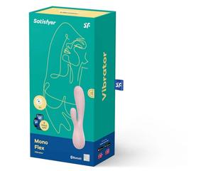 Satisfyer Mono Flex - okos, akkus, vízálló vibrátor (halvány pink)