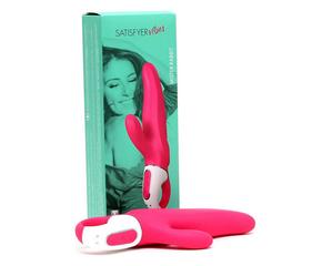 Satisfyer Mr. Rabbit - vízálló, akkus csiklókaros vibrátor (pink)