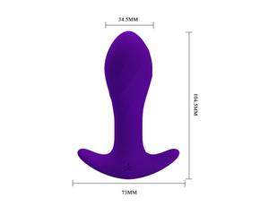 Pretty Love Anal Plug Massager Purple