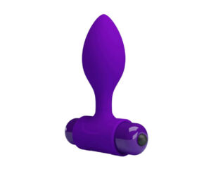 Pretty Love Vibra Butt Plug Purple