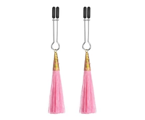 Glamor Tassel Nipple Clamp Pink