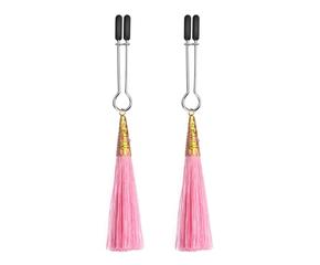 Glamor Tassel Nipple Clamp Pink