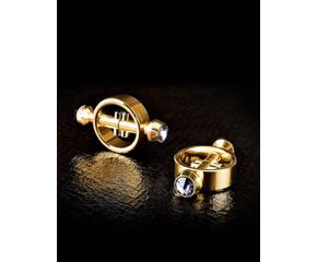 Fetish Fantasy Gold Magnetic Nipple Clamps