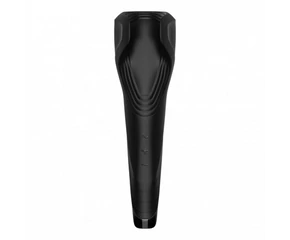 Satisfyer Men Wand - akkus, vízálló makkvibrátor (fekete)