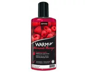Melegítő hatású masszázsolaj - málna (150ml)