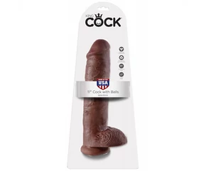 King Cock 11 inch Cock With Balls
