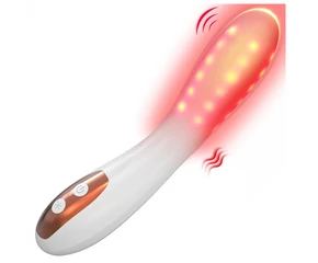 IntiGlow - Hüvelyfiatalító LED G-pont vibrátor (fehér)