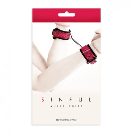 Sinful Ankle Cuffs Pink