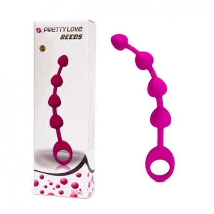 Anal Beads, 100% Silicone