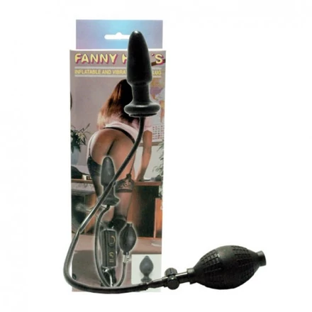 Fanny Hills Black Butt Plug