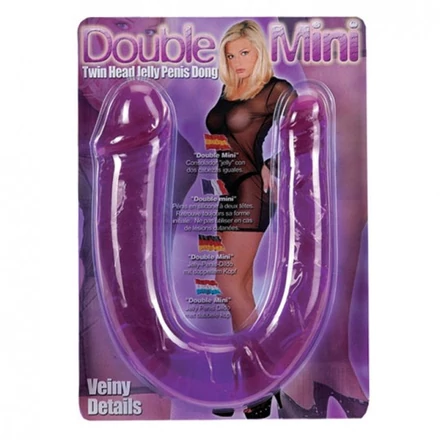 Double Mini Dong - Clear Lavender