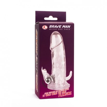Penis sleeve, Bullet vibrator, TPR Materieal