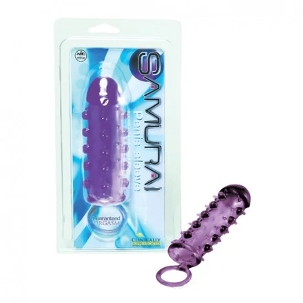 Samurai Penis Sleeve Purple