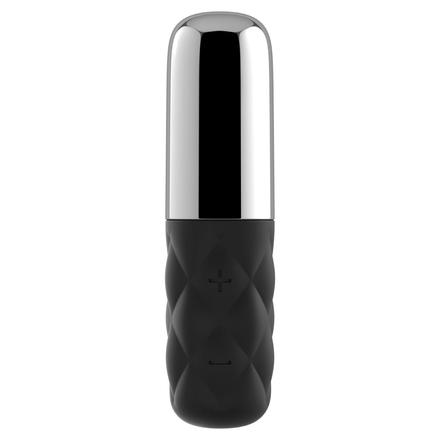 Satisfyer Lovely Honey - akkus, vízálló mini rúdvibrátor (ezüst-fekete)
