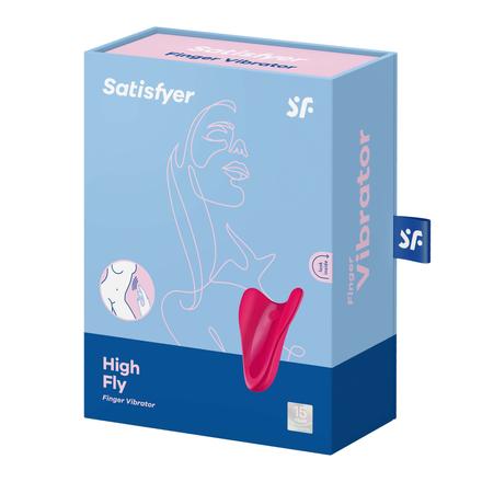 Satisfyer High Fly - akkus, vízálló csikló vibrátor (magenta)
