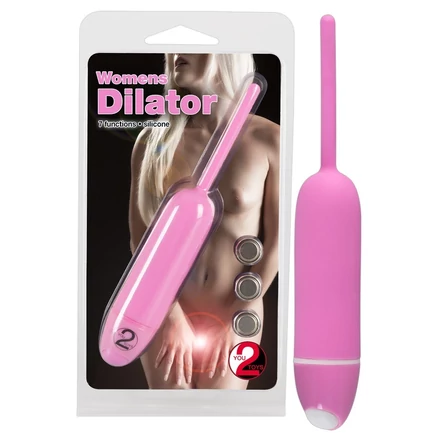 Womens Dilator - női húgycsővibrátor - pink (5mm)