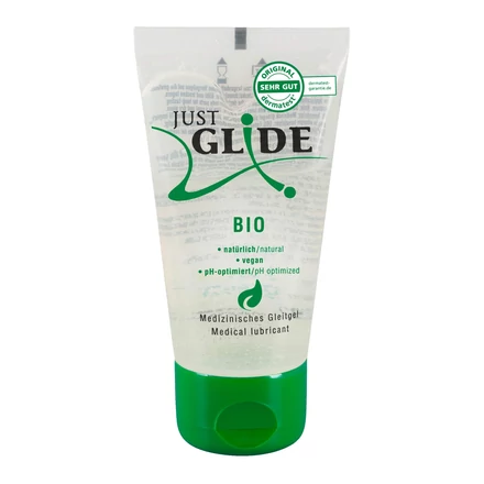 Just Glide Bio - vízbázisú vegán síkosító (50ml)
