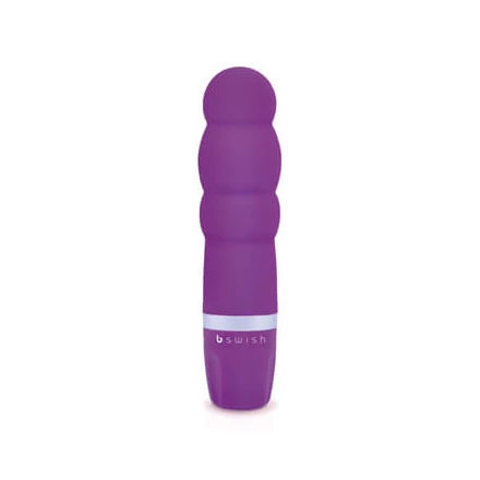 B SWISH Bcute Pearl - vízálló gyöngyös vibrátor (lila)