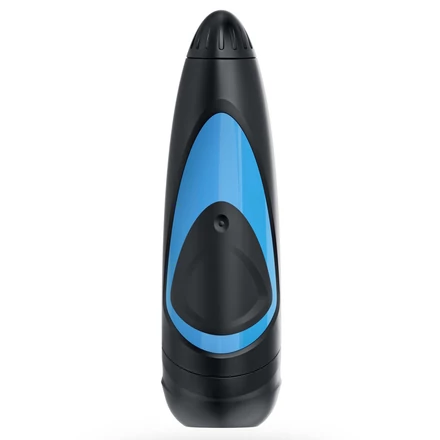 Satisfyer Men - szívó maszturbátor (kék-fekete)