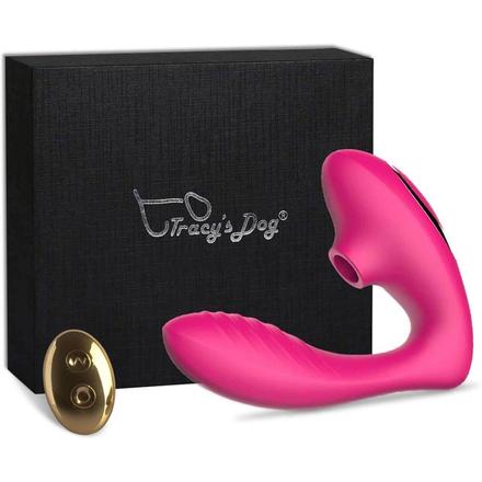 Tracy's Dog OG Pro2 - rádiós, vízálló 2in1 vibrátor (pink)