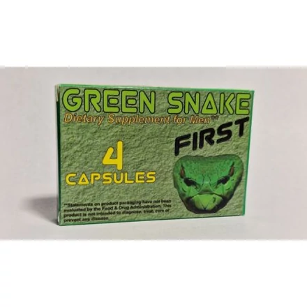 Green Snake First - étrendkiegészítő kapszula férfiaknak (4db)