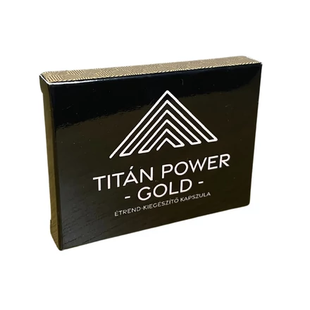 Titán Power Gold - étrendkiegészítő férfiaknak (3db)