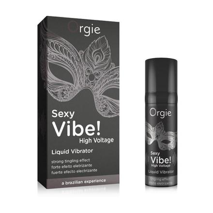 ORGIE SEXY VIBE HIGH VOLTAGE LIQUID VIBRATOR 15 ML 
